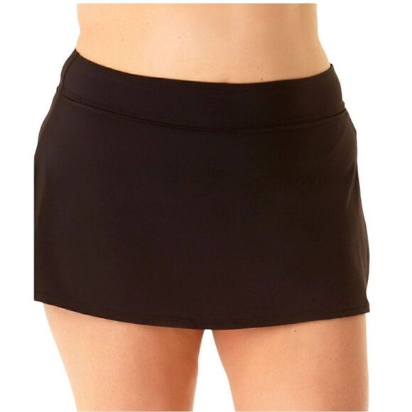 Anne Cole Plus Classic Skirt Swim Bottom (size 24W) - Picture 9 of 11